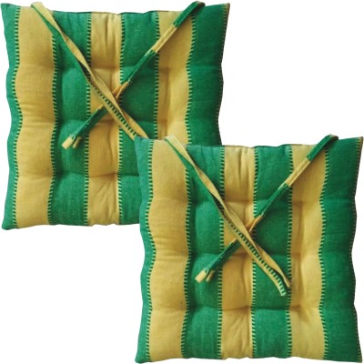 SBN Newlifestyle Cotton Cushions & Pillows Cover(Pack of 2, 40 cm*40 cm, Yellow)