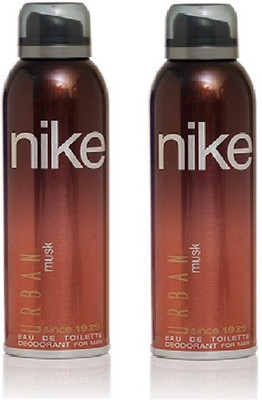 

Nike Urban Musk Deodorant Spray - For Men(400 ml, Pack of 2)