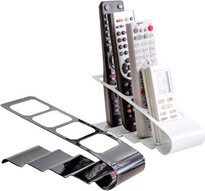 

BANQLYN 5 Compartments Plastic Remote organizer(Black)