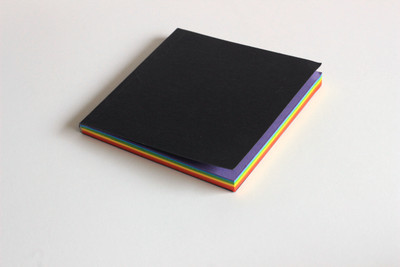 

EKA BRAND Mini Notebook(RAINBOW COLOURED MINI DIARY BLACK, Multicolor)