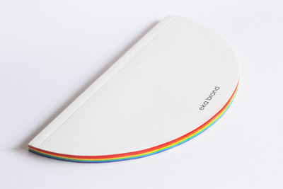 

Eka Brand Assorted Notebook(SEMI CIRCLE RAINBOW DIARY, Multicolor)