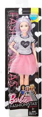 

GRAPPLE DEALS Stylish Fashionistas Barbie Doll With Her Stylish Look Dress For Kids.(Multicolor)