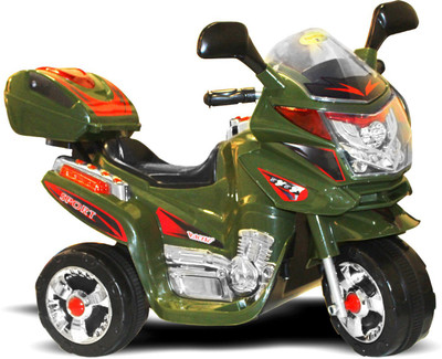 

Akshat Bike Battery Operated Ride On(Multicolor), Green