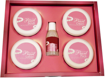 

eRunners Pearl Skin Whitening Facial Kit with Bio-white 225 g(Set of 5)
