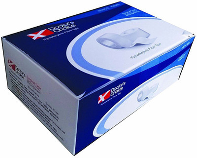 

Doctors choice Surgical Tape Microporous First Aid Tape(Pack of 24)