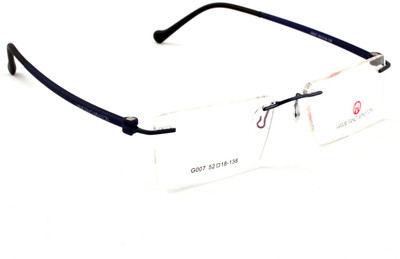 Hamiltano Winston Rimless Rectangle Frame(60 mm