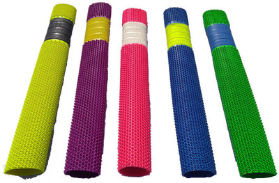 

Shri Laxmi Top Grade Cricket Bat Grips For Emglish And Kashmir Willow Bats - Pack Of 6 Grips Ergonomic Grip(Multicolor, Pack of 1)