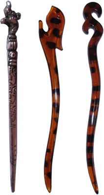 

ELV 7-in-1 Combo of Multi Color Juda Sticks Bun Stick(Multicolor)