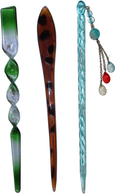 

ELV 7-in-1 Combo of Multi Color Juda Sticks Bun Stick(Multicolor)