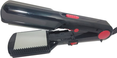 

Thrive Amazing 2 in 1 Hair Crimper, Hair Curler & Hair Straightner, Nano ceramic Coating, Because It is two kinds of methods so according to the mood that day to chose Straight Hair or Curl Hair for Women’s , 2 in 1 Style with Easily Change Plates, Crimpi