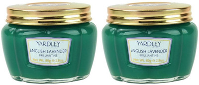

Yardley London Brilliantine English lavender Hair Cream (Imported) - Pack of 2 Wax(80 g)