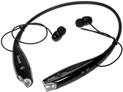 

CYXUS HBS 730 Wireless Original Bluetooth Neckband Stereo Handsfree Sports Earphones Wireless Headset with Mic (Black, In the Ear) Smart Headphones(Wireless)