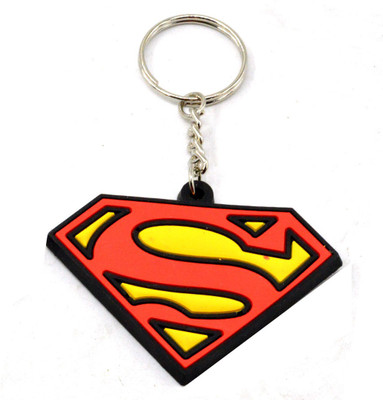

Faynci Superman Logo Silicone Key Chain Key Chain