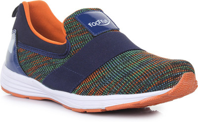 

Footfun by Liberty Boys & Girls Slip on Running Shoes(Orange