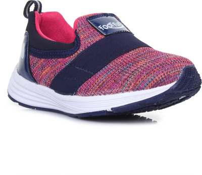 

Footfun Boys & Girls Slip on Running Shoes(Pink