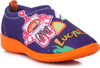

Lucy & Luke Boys & Girls Slip on Moccasins(Purple