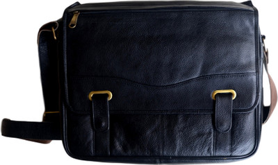 

Dhakkan Dukaan 16 inch Laptop Messenger Bag(Black)