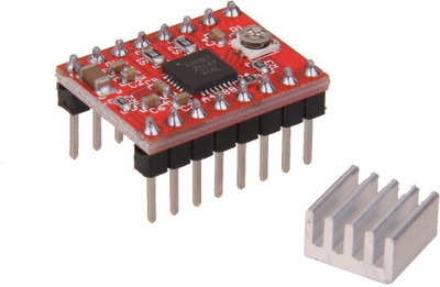 

Robocraze A4988 Step Stick with heat sink(Multicolor)