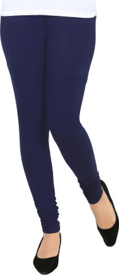 AGSfashion Women's Lycra Cotton Leggings (Navy Blue XL ) Ankle Length Leggings Ankle Length Ethnic Wear Legging(Blue, Solid)