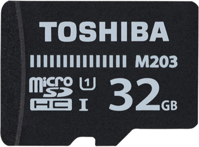 Toshiba M203 32 GB MicroSD Card Class 10 100 MB/s Memory Card