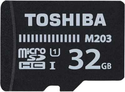 Toshiba M203 32 GB MicroSD Card Class 10 100 MB/s  Memory Card