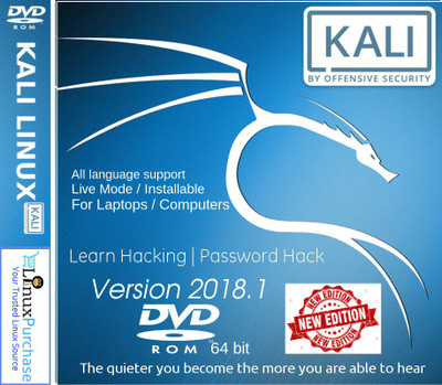 

Linux Purchase - Kali Linux 2018.1 DVD 64 bit