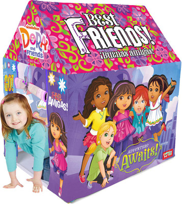 

Dora & Friends Kids Play Indoor & Outdoor Tent House(Multicolor)