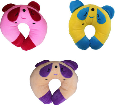 

Speoma U-shape pillow Baby Pillow Pack of 3(Multicolor)