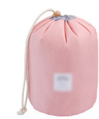 

BANQLYN Toilet Wash Vanity Toiletry Kit(Light Pink) Potli(Pink)