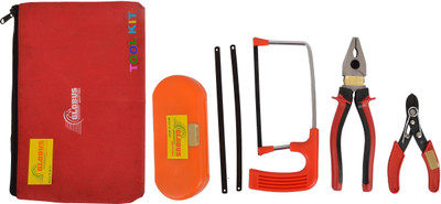 

Globus PACK OF 6 TOOLS PLUS FREE TOOL KIT BAG Hand Tool Kit(4 Tools), Multicolor