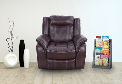 RoyalOak Leatherette Manual Recliners(Finish Color - Maroon)