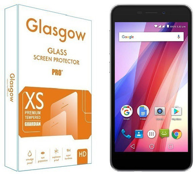 Glasgow Tempered Glass Guard for Panasonic Eluga I2 Activ(Pack of 1)