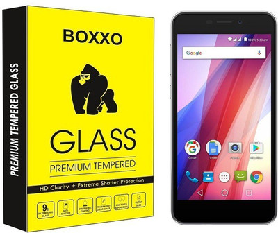 Boxxo Tempered Glass Guard for Panasonic Eluga I2 Activ(Pack of 1)