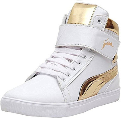 

STYLIVO Sneakers For Men(White, Gold