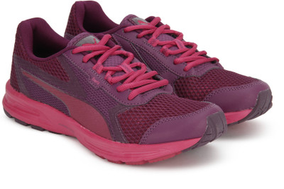 

Puma Essential Runner Wn s IDP Running Shoes For Women(Multicolor, Dark purple