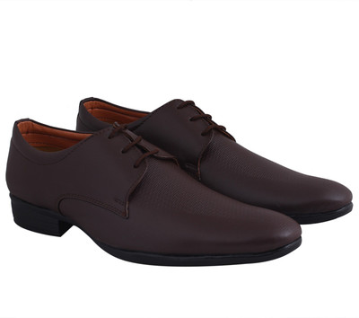 

Crunx Party Wear Lace Up For Men(Brown