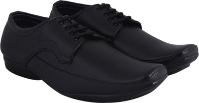 

Crunx Derby Lace Up For Men(Black