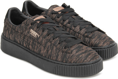 

Puma Basket Platform VR Wn s Sneakers For Women(Black, Brown, Puma black-puma black
