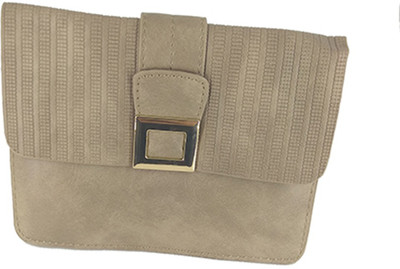 

BAEnagari Women Casual Tan PU Sling Bag