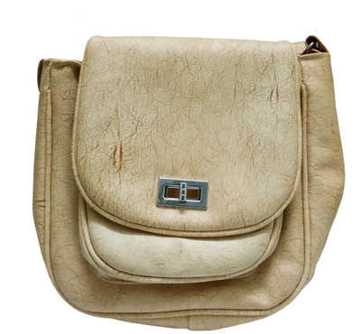 

Mangal Brothers Women Casual Grey PU Sling Bag