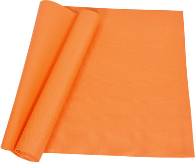 Grazzo 68 Inch Fitness Stamina Orange 4 mm Yoga Mat