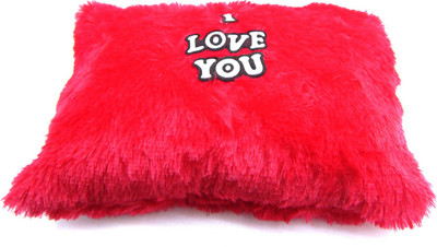 

Gift Decor Shop Love Red Decorative Lumbar Flower Throw Pillow for Girls ( red, 28 cm) - 28 cm(Multicolor)