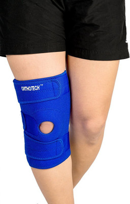 

Orthotech Open Patella Knee Support with Stays Knee Support (XL, Blue)