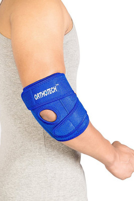 

Orthotech Elbow Support Elbow Support (Free Size, Blue)