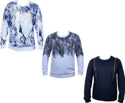Indistar Full Sleeve Printed Men Sweatshirt