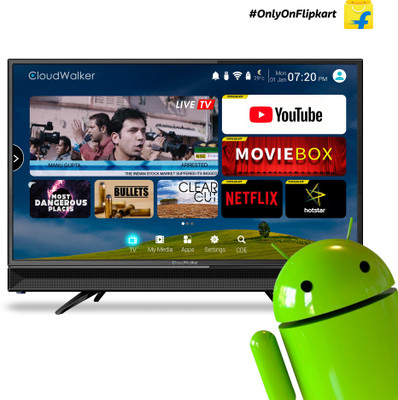 CloudWalker CloudTV 80 cm (32 inch) HD Ready LED Smart TV(CLOUD TV32SH)