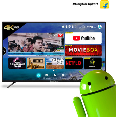 CloudWalker 55 inch Ultra HD 4K LED Smart TV is a best LED TV under 80000