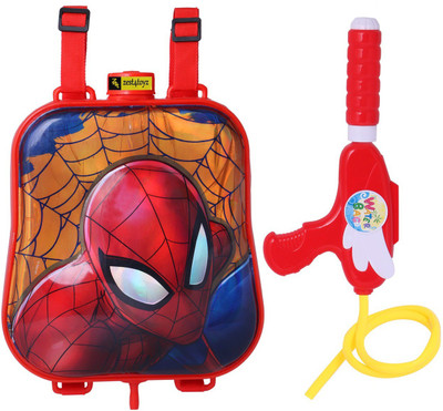 

Zest 4 Toyz Pressure Water Gun Pichkari with Tank, Holi 2.5 Litre -Spiderman(Multicolor)