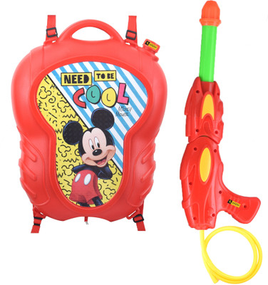 

Zest 4 Toyz Pressure Water Gun Pichkari with Tank, Holi 15 Litre -Mickey Mouse Jumbo Tank(Red)