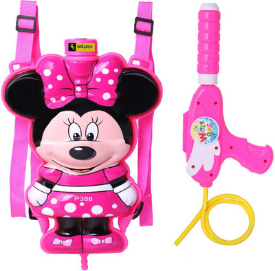 

Zest 4 Toyz Pressure Water Gun Pichkari with Tank, Holi 2.5 Litre -Real Minnie (Small) Tank(Multicolor)